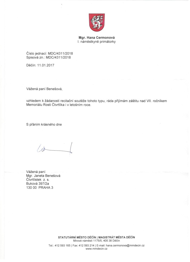 Záštita Děčín